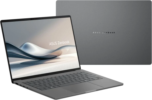 Ноутбук Asus Zenbook 14 UX3407RA-QD038W Snapdragon X Elite X1E-78-100 32Gb SSD1Tb Qualcomm Adreno 14&amp;quot; OLED WUXGA (1920x1200) Windows 11 Home grey WiFi BT Cam Bag (90NB16G2-M00360)
