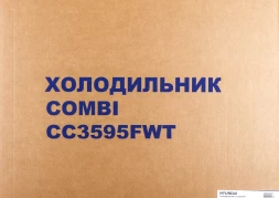 Холодильник Hyundai CC3595FWT 2-хкамерн. белый