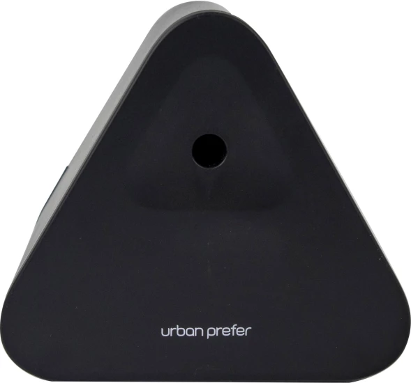 Точилка для карандашей механическая Kw-Trio 031GA-BLK 1 отверстие пластик черный
