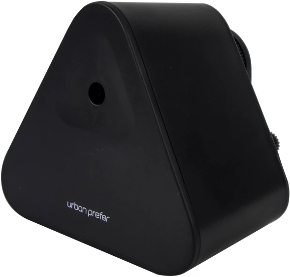 Точилка для карандашей механическая Kw-Trio 031GA-BLK 1 отверстие пластик черный