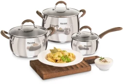 Кастрюля Rondell Konzept RDS-1229 3.3л. d=20см (с крышкой) стальной