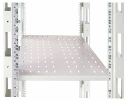Полка стационарная ЦМО СВ-45 0.5U нагр.:45кг. 19&amp;quot; 450мм серый (упак.:1шт)