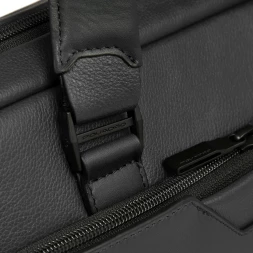 Деловая сумка мужская Piquadro Ael CA6920S142/N с отделением для ноутбука 14&amp;quot; черная натур.кожа