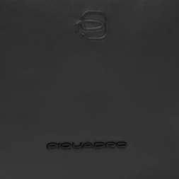 Деловая сумка мужская Piquadro Ael CA6920S142/N с отделением для ноутбука 14&amp;quot; черная натур.кожа