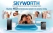 Телевизор QLED Skyworth 55&amp;quot; 55LN70G Frame+ Frameless белый/черный 4K Ultra HD 60Hz MEMC DVB-T DVB-T2 DVB-C DVB-S DVB-S2 USB WiFi Smart TV