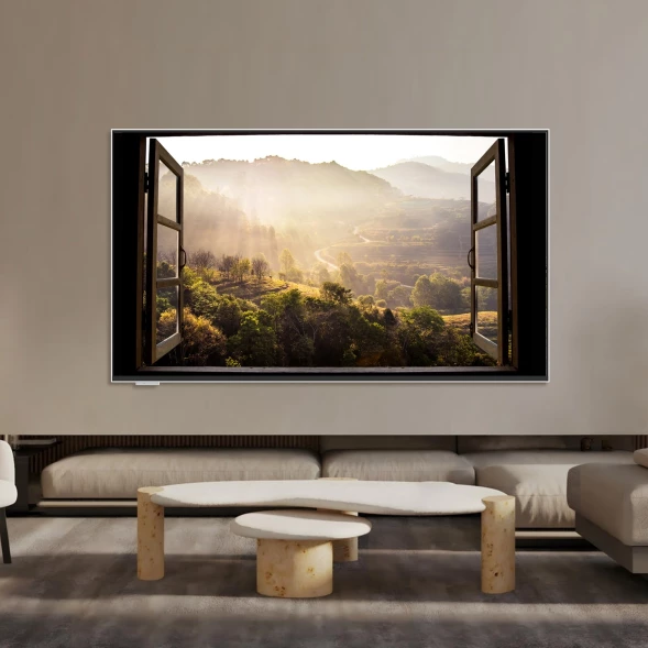 Телевизор QLED Skyworth 55&amp;quot; 55LN70G Frame+ Frameless белый/черный 4K Ultra HD 60Hz MEMC DVB-T DVB-T2 DVB-C DVB-S DVB-S2 USB WiFi Smart TV