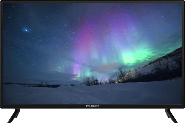 Телевизор LED PolarLine 32&amp;quot; 32PL55TC-SM черный/серебристый HD 60Hz DVB-T DVB-T2 DVB-C USB WiFi Smart TV (RUS)