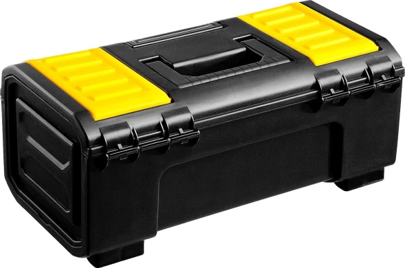 Ящик для инструментов Stayer Professional 38167-16 13л 1отд. черный/желтый