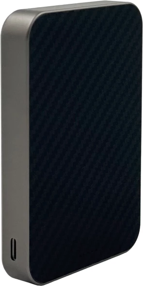 Мобильный аккумулятор Magssory PBN022 10000mAh QC4.0/PD3.0 15W 3A USB-C беспров.зар. титановый