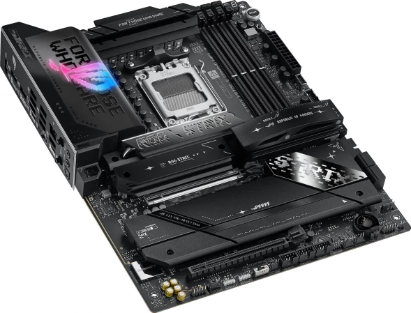 Материнская плата Asus ROG STRIX X870E-E GAMING WIFI SocketAM5 AMD X870 4xDDR5 ATX AC`97 8ch(7.1) 5Gigabit RAID+HDMI
