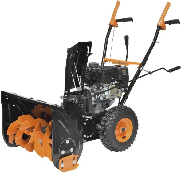 Снегоуборщик бензин. Carver STG 756 7л.с.
