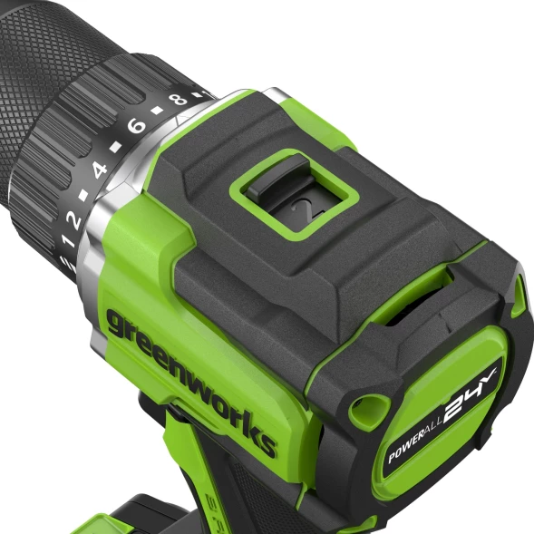 Дрель-шуруповерт Greenworks DD560 аккум. патрон:быстрозажимной (3708407CUA)