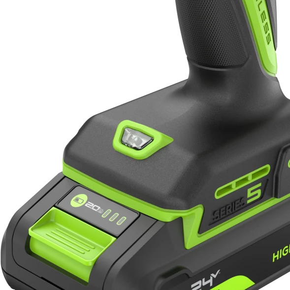 Дрель-шуруповерт Greenworks DD560 аккум. патрон:быстрозажимной (3708407CUA)