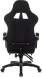 Кресло игровое Zombie Weaver черный/серый с подголов. крестов. пластик подст.для ног пластик черный