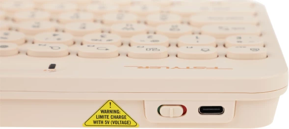 Клавиатура A4Tech Fstyler FBK36C AS бежевый USB беспроводная BT/Radio slim Multimedia (FBK36C AS)