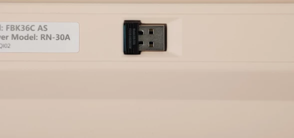 Клавиатура A4Tech Fstyler FBK36C AS бежевый USB беспроводная BT/Radio slim Multimedia (FBK36C AS)