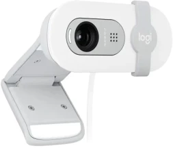 Камера Web Logitech HD Webcam Brio 100 белый 2Mpix (1920x1080) USB-A с микрофоном (960-001618)