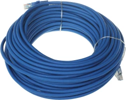 Патч-корд NTSS NTSS-PC-UTP-RJ45-5e-20.0-LSZH-BU UTP RJ-45 вил.-вилка RJ-45 кат.5E 20м синий LSZH 26AWG