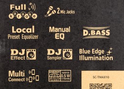 Минисистема Panasonic SC-TMAX10GSK черный 300Вт CD CDRW FM USB BT