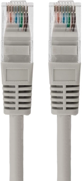 Патч-корд Rexant 18-8004 UTP RJ-45 вил.-вилка RJ-45 кат.5E 1.5м серый LSZH