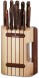 Набор ножей кухон. Victorinox Wood (5.1150.11) компл.:11предм. с подставкой дерево подар.коробка