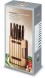 Набор ножей кухон. Victorinox Wood (5.1150.11) компл.:11предм. с подставкой дерево подар.коробка