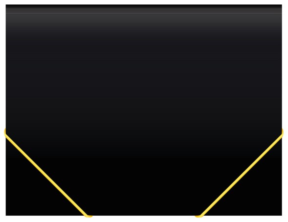 Портфель Бюрократ Black Opal BLPP13 13 отдел. A4 пластик 0.7мм черный/ассорти