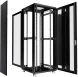 Шкаф серверный Cabeus (ND-05C-42U80/100-BK) напольный 42U 800x1000мм пер.дв.перфор. задн.дв.перфор. 800кг RAL 7035 900мм 132кг 220град. 2055мм IP20 сталь