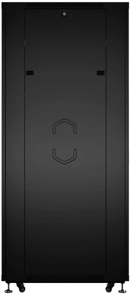 Шкаф серверный Cabeus (ND-05C-42U80/100-BK) напольный 42U 800x1000мм пер.дв.перфор. задн.дв.перфор. 800кг RAL 7035 900мм 132кг 220град. 2055мм IP20 сталь