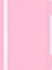 Папка-скоросшиватель Бюрократ Pastel -PSLPAST/PINK A4 прозрач.верх.лист пластик розовый 0.14/0.18