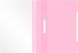 Папка-скоросшиватель Бюрократ Pastel -PSLPAST/PINK A4 прозрач.верх.лист пластик розовый 0.14/0.18