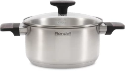 Кастрюля Rondell Chambray RDS-1955 2.8л. d=20см (с крышкой) стальной