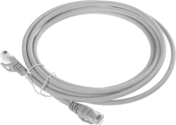 Патч-корд NTSS NTSS-PC-UTP-RJ45-6-3.0-LSZH-GY UTP RJ-45 вил.-вилка RJ-45 кат.6 3м серый LSZH 24AWG