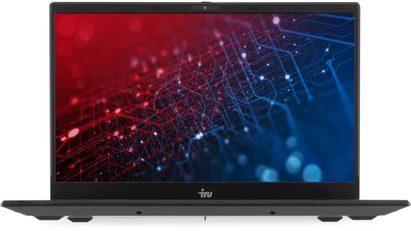 Ноутбук IRU Planio 14ING N-series N100 8Gb SSD256Gb Intel UHD Graphics 14&amp;quot; IPS FHD (1920x1080) FreeDOS black WiFi BT Cam 6000mAh (2058902)