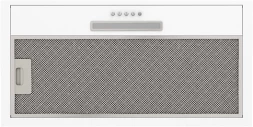 Вытяжка встраиваемая Elikor Cube Basic 60П-630-К3Д белый управление: кнопочное (1 мотор)