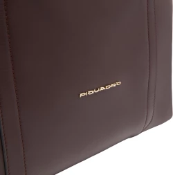 Деловая сумка женская Piquadro Circle BD4574W92/BORO с отделением для ноутбука 14&amp;quot; сливовая натур.кожа