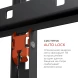 Кронштейн для телевизора Holder LCD-F8601-B черный 55&amp;quot;-100&amp;quot; макс.75кг настенный фиксированный