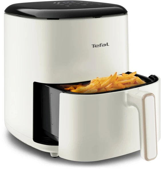 Аэрогриль Tefal Easy Fry Max EY245AE0 5л 1500Вт бежевый/черный (7211419753)