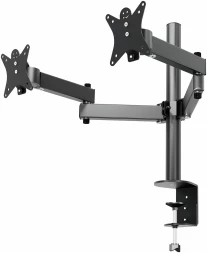 Кронштейн для мониторов Holder MDS-SU203-B черный 13&amp;quot;-32&amp;quot; макс.8кг настольный поворот и наклон верт.перемещ.