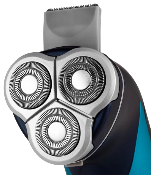 Бритва роторная Starwind SSH 1525 реж.эл.:3 питан.:аккум. голубой/черный