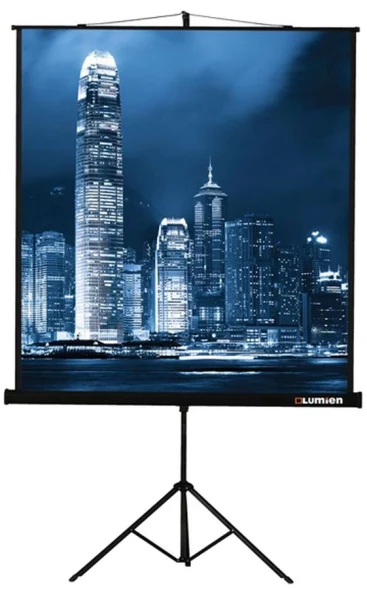 Экран на треноге Lumien 116&amp;quot; 183x244см Master View LMV-100108 4:3 напольный рулонный черный