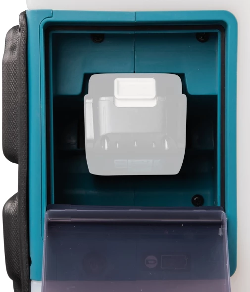 Опрыскиватель Makita DUS158Z аккум. ранц. 15л белый/бирюзовый