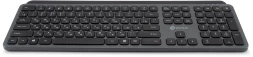 Клавиатура Оклик K859W серый/черный USB беспроводная slim Multimedia (2002136)