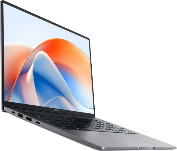 Ноутбук Honor MagicBook X14 Plus 2025 FermiB-5651F Core 5 220H 16Gb SSD512Gb Intel Iris Xe graphics 14&amp;quot; IPS WQXGA (2880x1800) Windows 11 Home grey space WiFi BT Cam (5301ALWC)