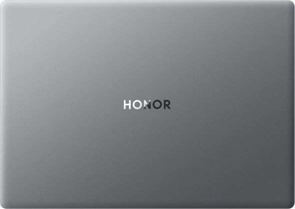 Ноутбук Honor MagicBook X14 Plus 2025 FermiB-5651F Core 5 220H 16Gb SSD512Gb Intel Iris Xe graphics 14&amp;quot; IPS WQXGA (2880x1800) Windows 11 Home grey space WiFi BT Cam (5301ALWC)