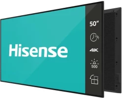 Панель Hisense 50&amp;quot; 50DM66D черный D-LED DID LED 8ms 16:9 HDMI M/M матовая 1200:1 500cd 178гр/178гр 3840x2160 DP 4K USB 11кг