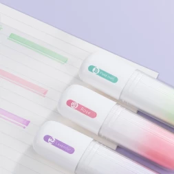 Набор текстовыделителей Deli SK188 скошенный пиш. наконечник 3цв. ассорти коробка картонная (3шт.)