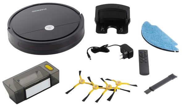 Пылесос-робот Starwind SRV5550 15Вт черный/черный