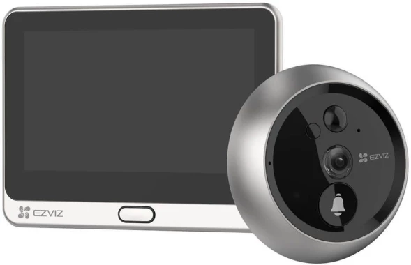 Камера видеонаблюдения IP Ezviz CS-DP2 Wi-Fi 2-2мм цв. корп.:серебристый