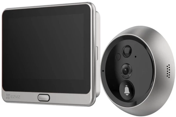 Камера видеонаблюдения IP Ezviz CS-DP2 Wi-Fi 2-2мм цв. корп.:серебристый